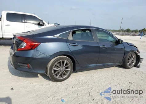 2020 Honda Civic Ex из США, поврежденный, VIN 19XFC1F33LE013765